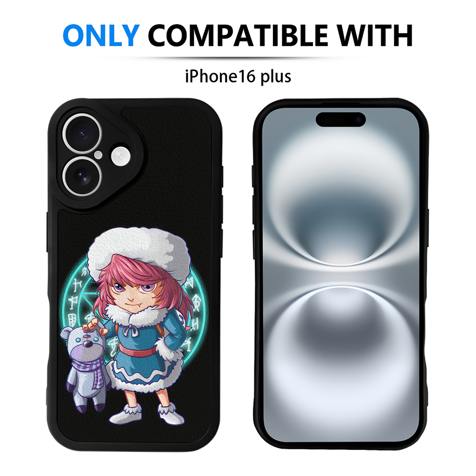 リーグ・オブ・レジェンド League of Legends LOL 【iPhone 16シリーズ対応】シリコンスマホケース（レザー調） 材質：シリコン